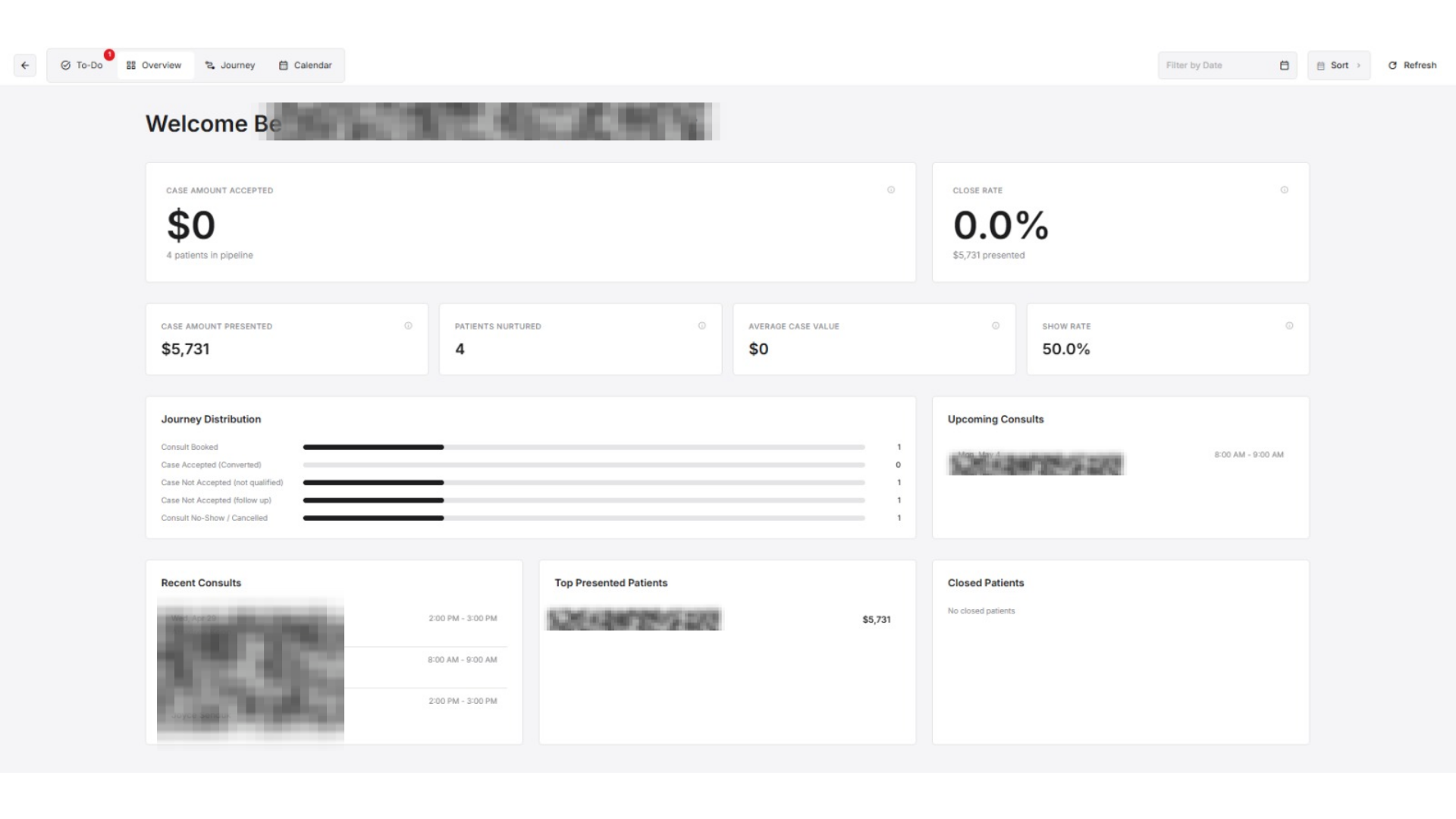 Custom Patient Management Portal via GoHighLevel